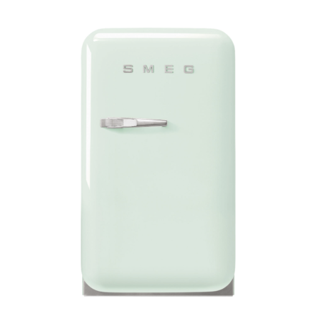 FAB5RPG5 Minibar 42 litres hauteur 71 5 à 73 cm classe énergétique D années '50 charnières droites vert d'eau  Smeg