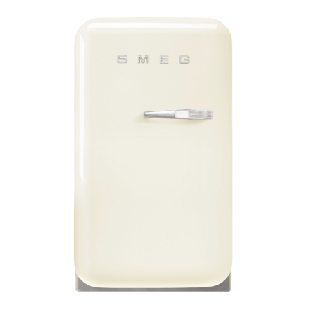 FAB5LCR5 Minibar 42 litres hauteur 71 5 à 73 cm classe énergétique D années '50 charnières gauches crème Smeg