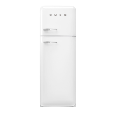 FAB30RWH5 Réfrigérateur/congélateur 222 L + 72 L classe énergétique D années '50 charnières droites  blanc Smeg