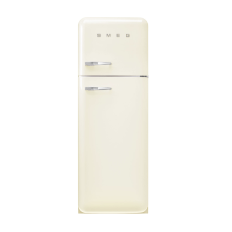 FAB30RCR5 Réfrigérateur/congélateur 222 L + 72 L classe énergétique D années '50 charnières droites  crème Smeg