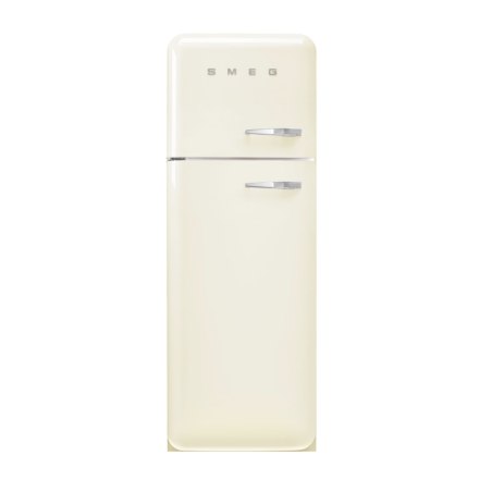 FAB30LCR5 Réfrigérateur/congélateur 222 L + 72 L classe énergétique D années '50 charnières gauches crème Smeg