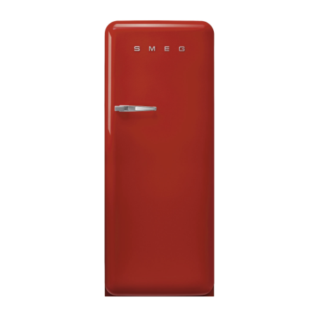 FAB28RRD5 Réfrigérateur/freezer 244 L + 26 L classe énergétique D années '50 charnières droites rouge Smeg