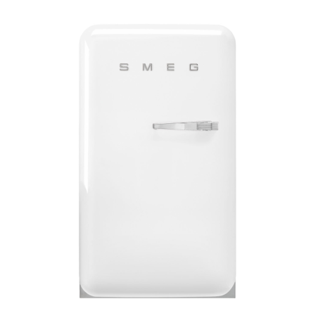 FAB10LWH5 Réfrigérateur/freezer 101 L + 13 L hauteur 96 cm classe énergétique E+ années '50 charnières gauches blanc Smeg