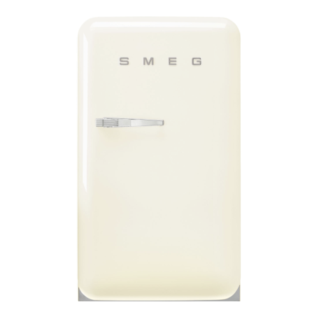 FAB10HRCR5 Réfrigirérateur Home Bar 130 Lhauteur 96 cm classe énergétique E+ années '50 charnières droites crème Smeg