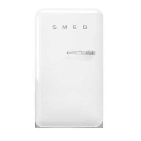 FAB10HLWH5 Réfrigirérateur Home Bar 130 Lhauteur 96 cm classe énergétique E+ années '50 charnières gauches blanc Smeg