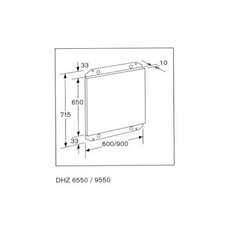 DHZ9550 Accessoire Bosch